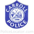 Carroll Police Department Patch