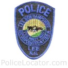 Lee Police Department Patch