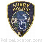 Surry Police Department Patch
