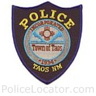Taos Police Department Patch