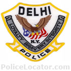 Delhi Police Department Patch