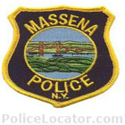 Massena Police Department Patch