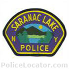 Saranac Lake Police Department Patch