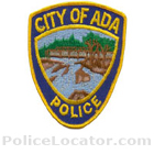 Ada Police Department Patch