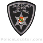 Creek County Sheriff's Office Patch