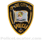 Del City Police Department Patch