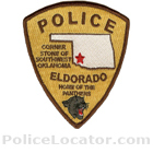 Eldorado Police Department Patch
