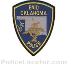 Enid Police Department Patch