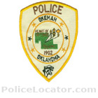Okemah Police Department Patch