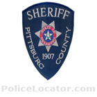 Pittsburg County Sheriff's Office Patch