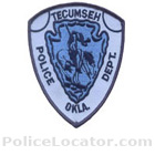 Tecumseh Police Department Patch