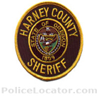 Harney County Sheriff's Office Patch