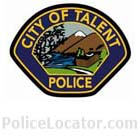 Talent Police Department Patch