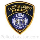 Clayton County Police Department Patch