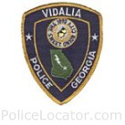Vidalia Police Department Patch