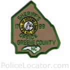 Greene County Sheriff's Office Patch