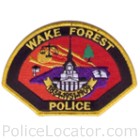 Wake Forest Police Department Patch