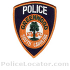 Greenwood Police Department Patch