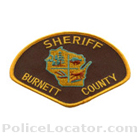 Burnett County Sheriff's Office Patch