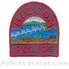 Hudson Police Department Patch