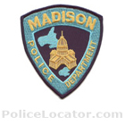 Madison Police Department Patch