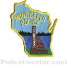 Monticello Police Department Patch