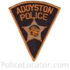 Addyston Police Department Patch