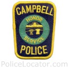 Campbell Police Department Patch