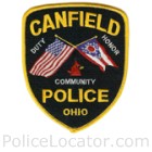 Canfield Police Department Patch