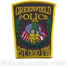 Greenfield Police Department Patch