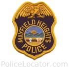 Mayfield Heights Police Department Patch
