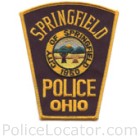 Springfield Police Department Patch