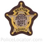 Benton County Sheriff's Office Patch