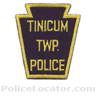 Tinicum Township Police Department Patch
