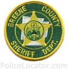 Greene County Sheriff's Department Patch