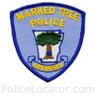 Marked Tree Police Department Patch