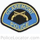 Claremont Police Department Patch