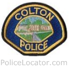 Colton Police Department Patch