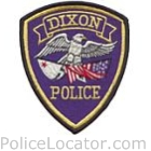 Dixon Police Department Patch