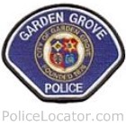 Garden Grove Police Department Patch