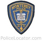 Monterey Police Department Patch