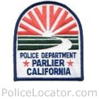 Parlier Police Department Patch
