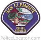 San Clemente Police Services Patch