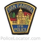 San Gabriel Police Department Patch