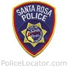 Santa Rosa Police Department Patch