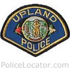 Upland Police Department Patch