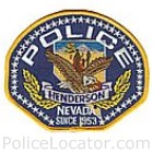 Henderson Police Department Patch