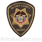Beaver County Sheriff's Office Patch