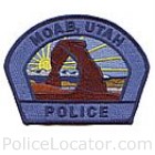 Moab Police Department Patch