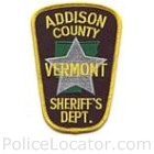 Addison County Sheriff's Department Patch